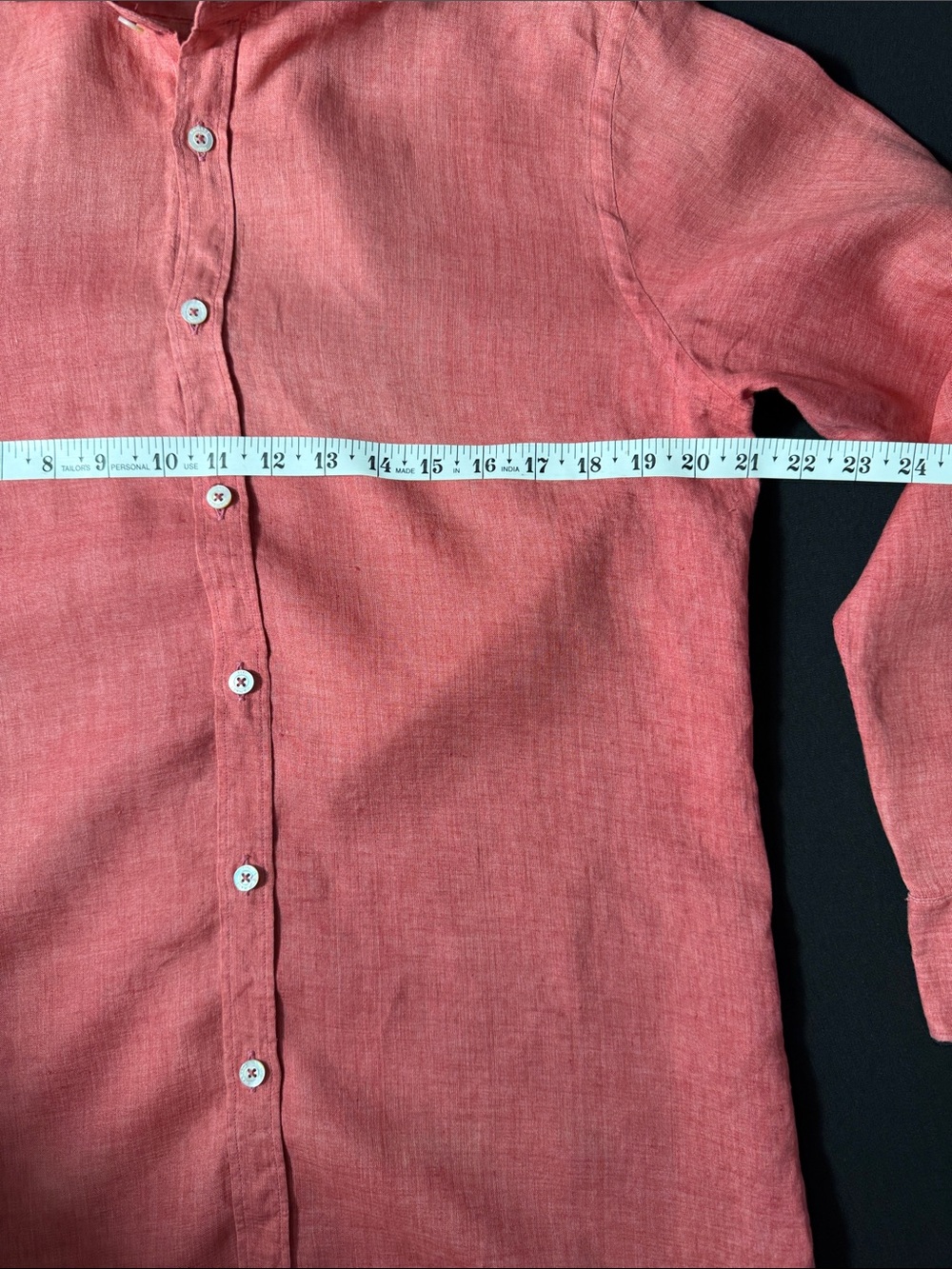 Canali Men's Linen Casual Button-Down Shirt ~ M - Picture 6 of 12